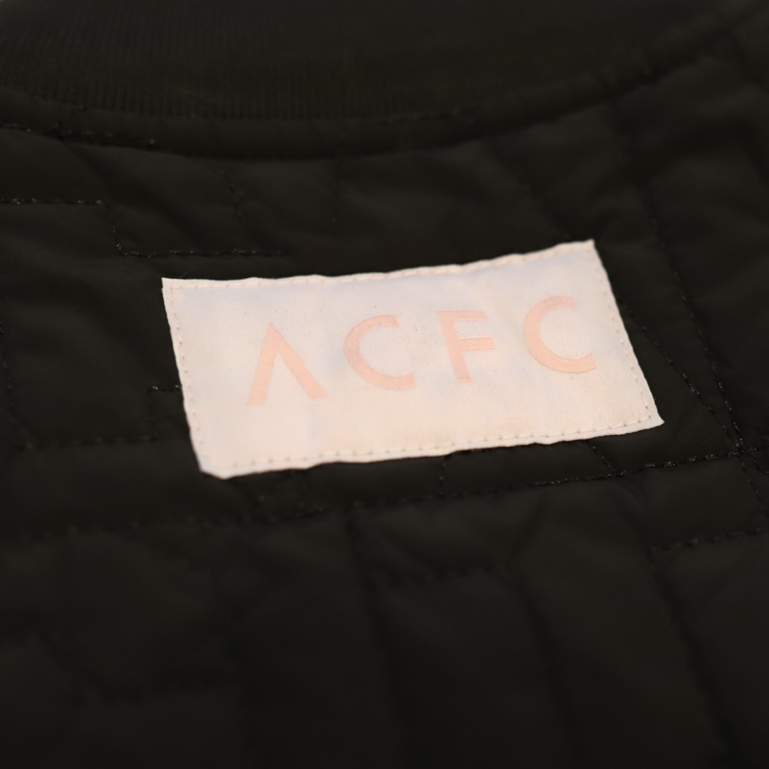 Angel City FC Wild Collective Unisex Black Quilted Vest