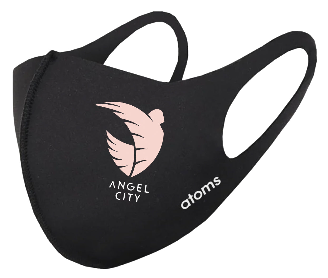 Angel City Atoms Unisex Black Crest Mask
