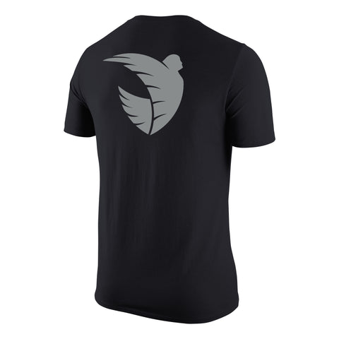 Angel City Nike Unisex Armour Emblem Black Short Sleeve T-Shirt