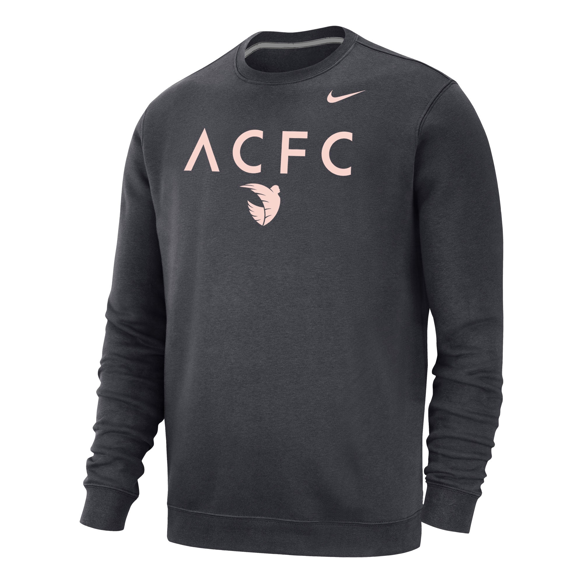 ACFC Nike Unisex Sol Rosa Anthracite Club Fleece Crew