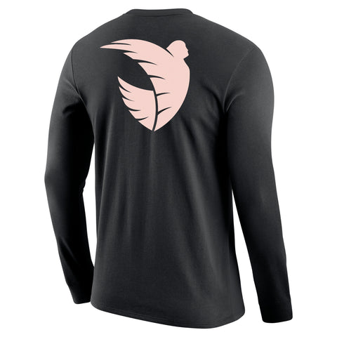 Angel City Nike Unisex Sol Rosa Emblem Black Long Sleeve Shirt