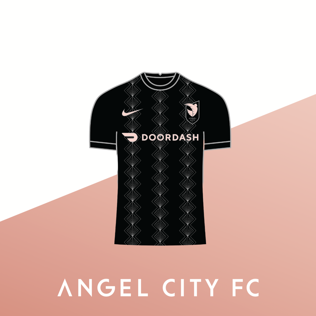 Celebrate your Angel City Football Club and our inaugural jersey with this Dawn Jersey replica pin.
