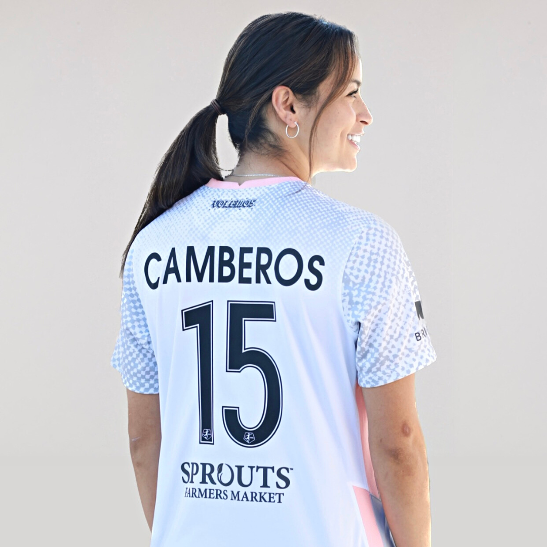 Angel City FC 2023 Youth Nike Scarlett Camberos Represent Jersey