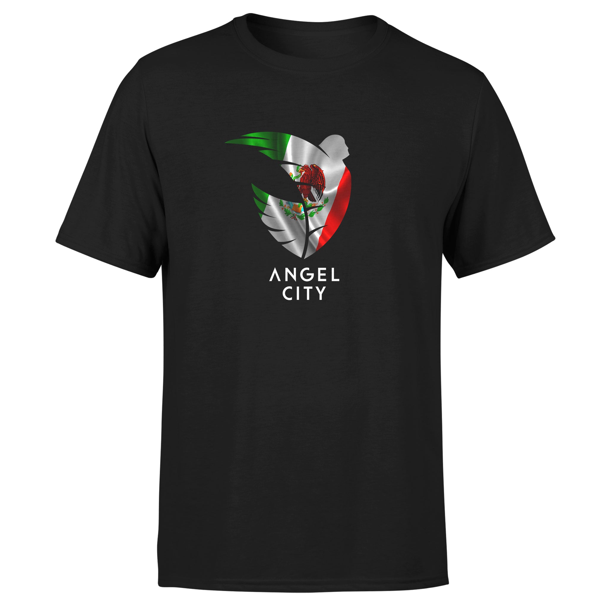 Angel City FC - Camiseta unisex con escudo de México