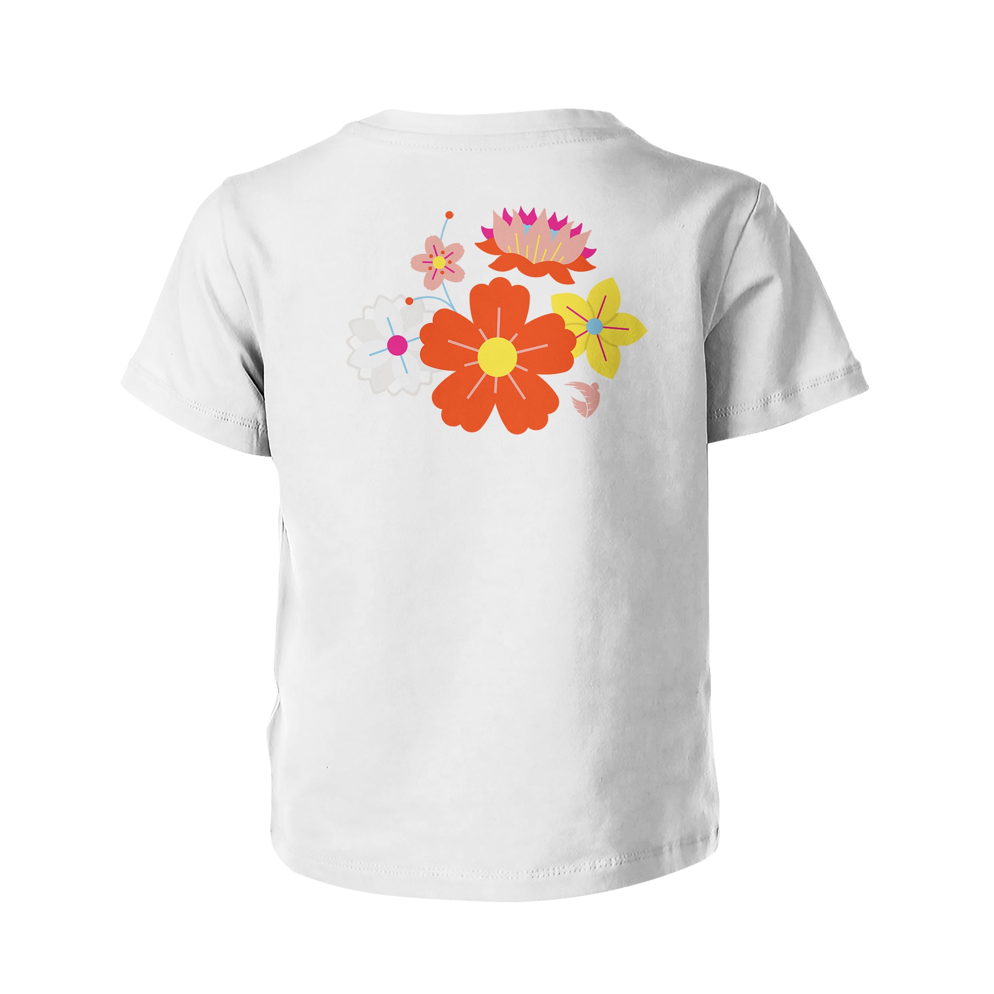 Camiseta de algodón con motivo floral AANHPI para jóvenes de Angel City FC