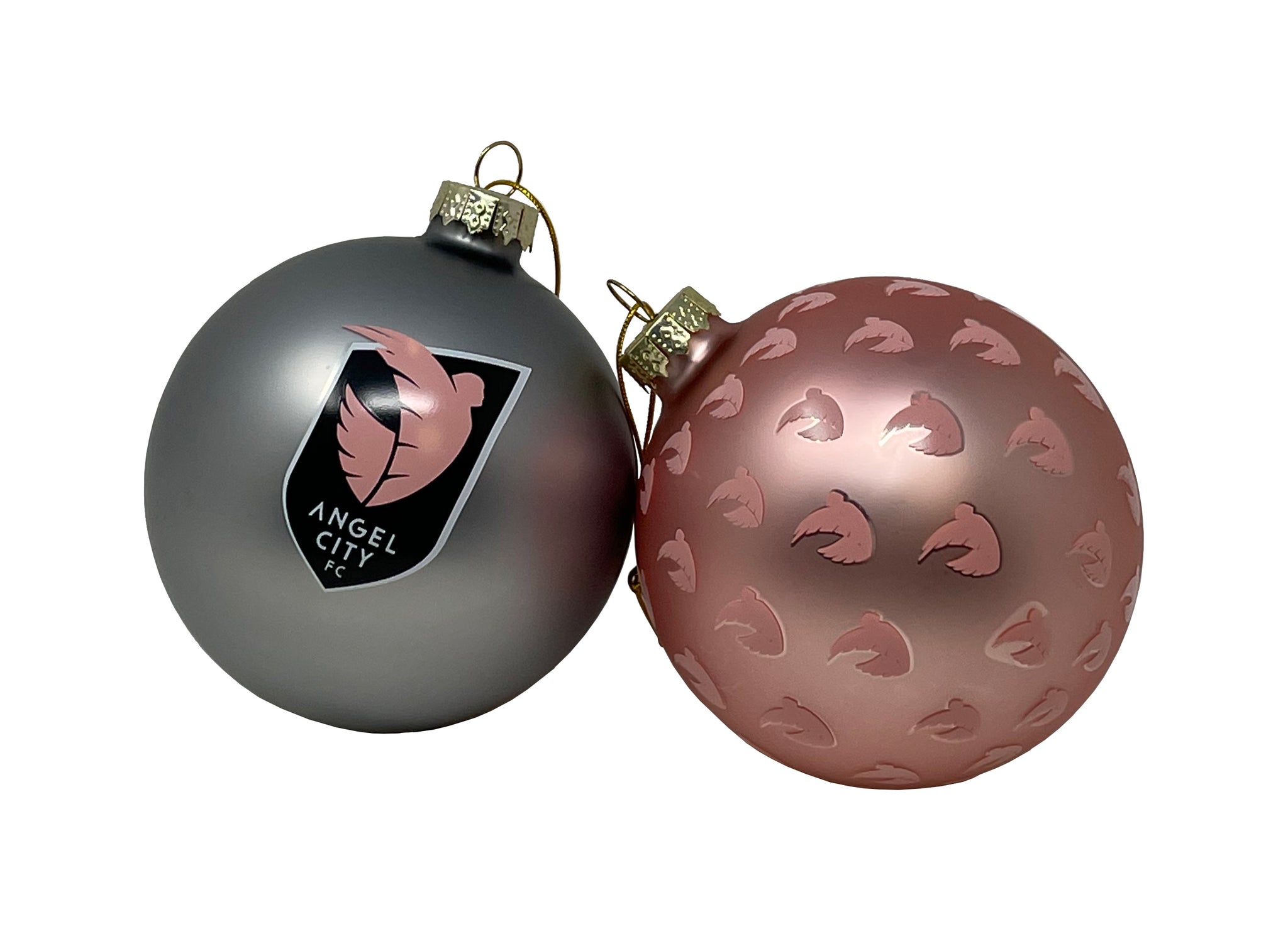 Angel City FC Holiday Ornaments 2-Pack